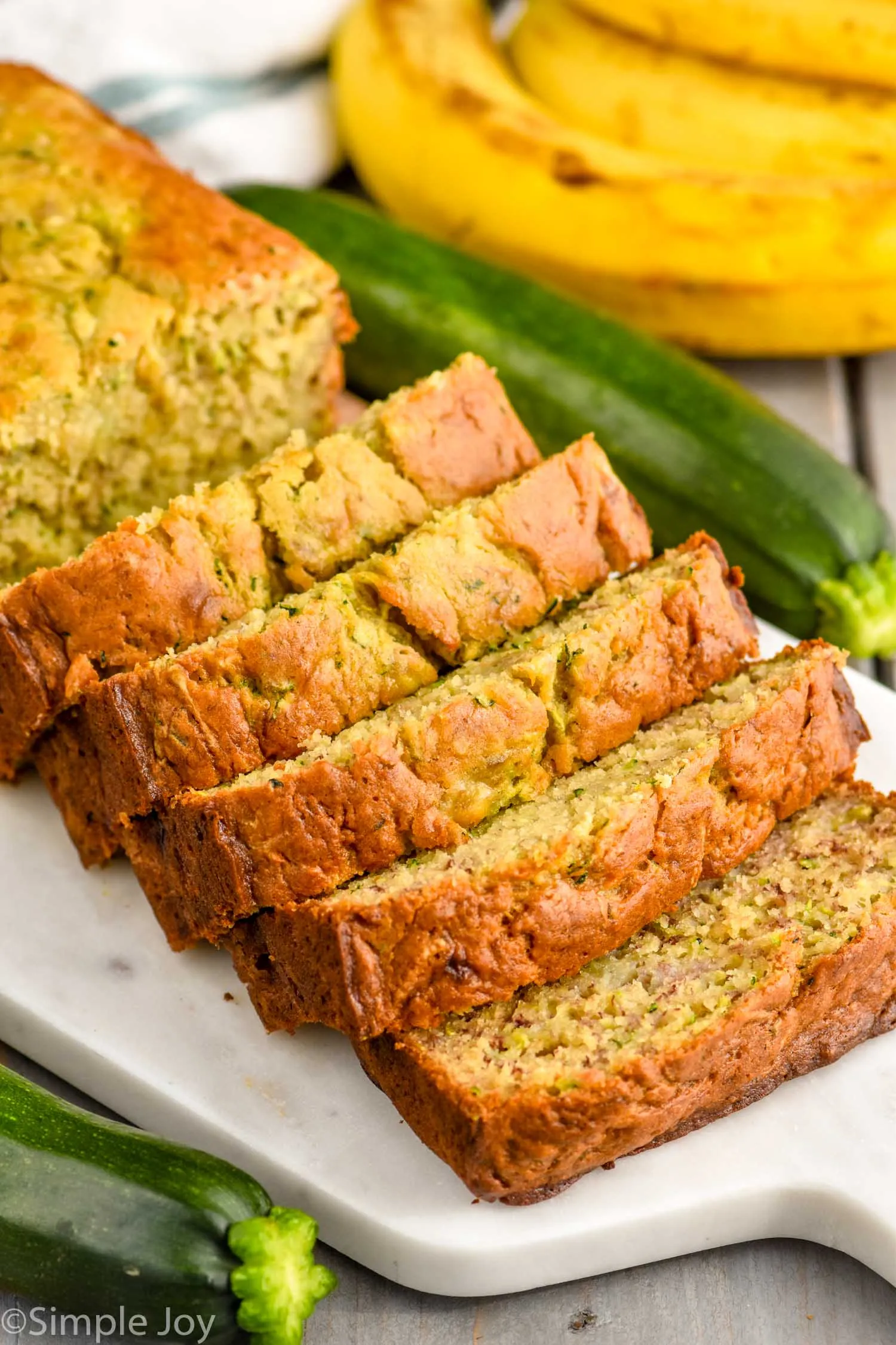 Zucchini Banana Bread Vegan Flourless