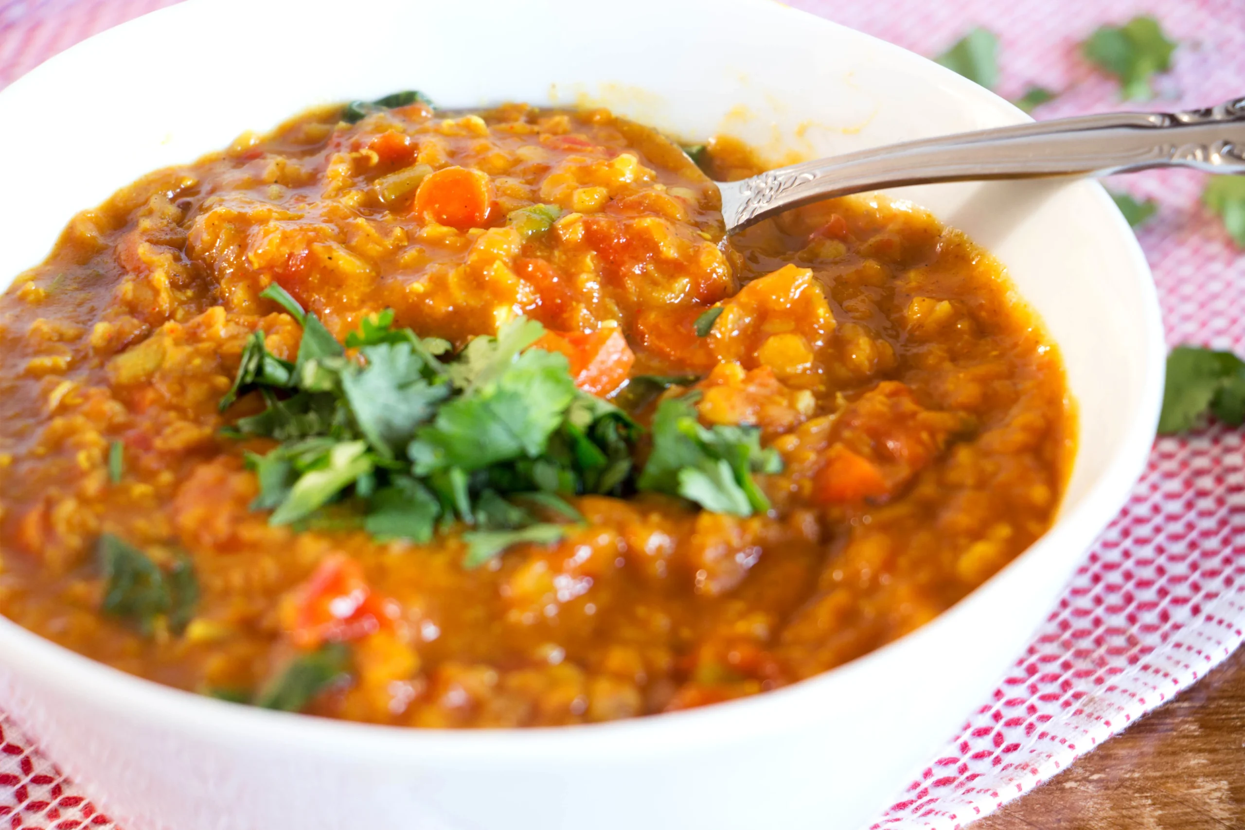 Zucchini Red Lentil Curry