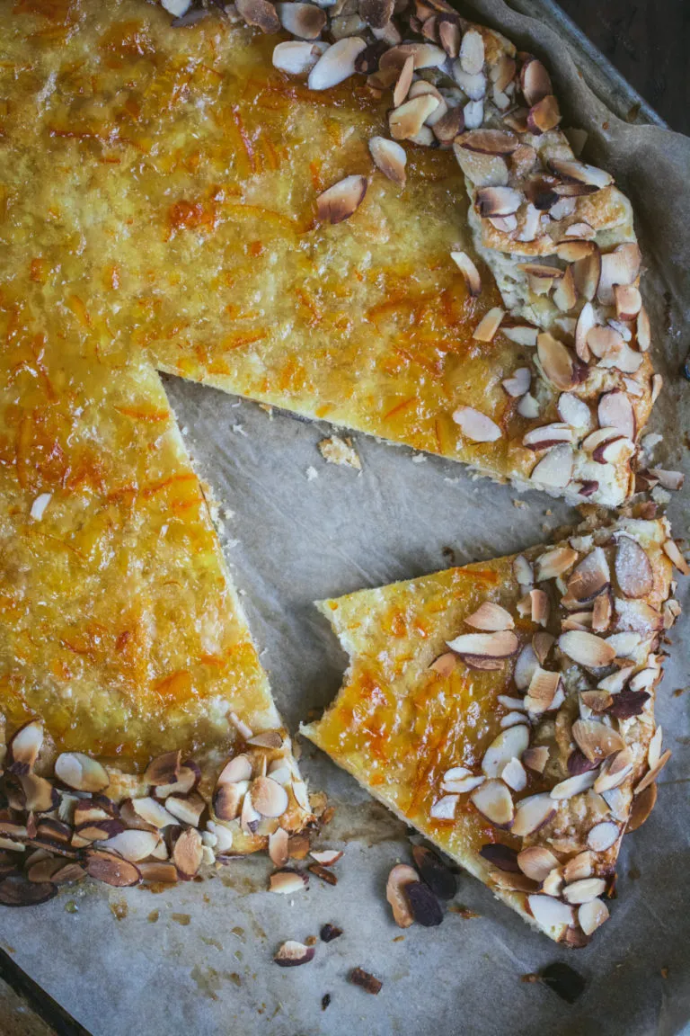 apple orange marmalade crostata