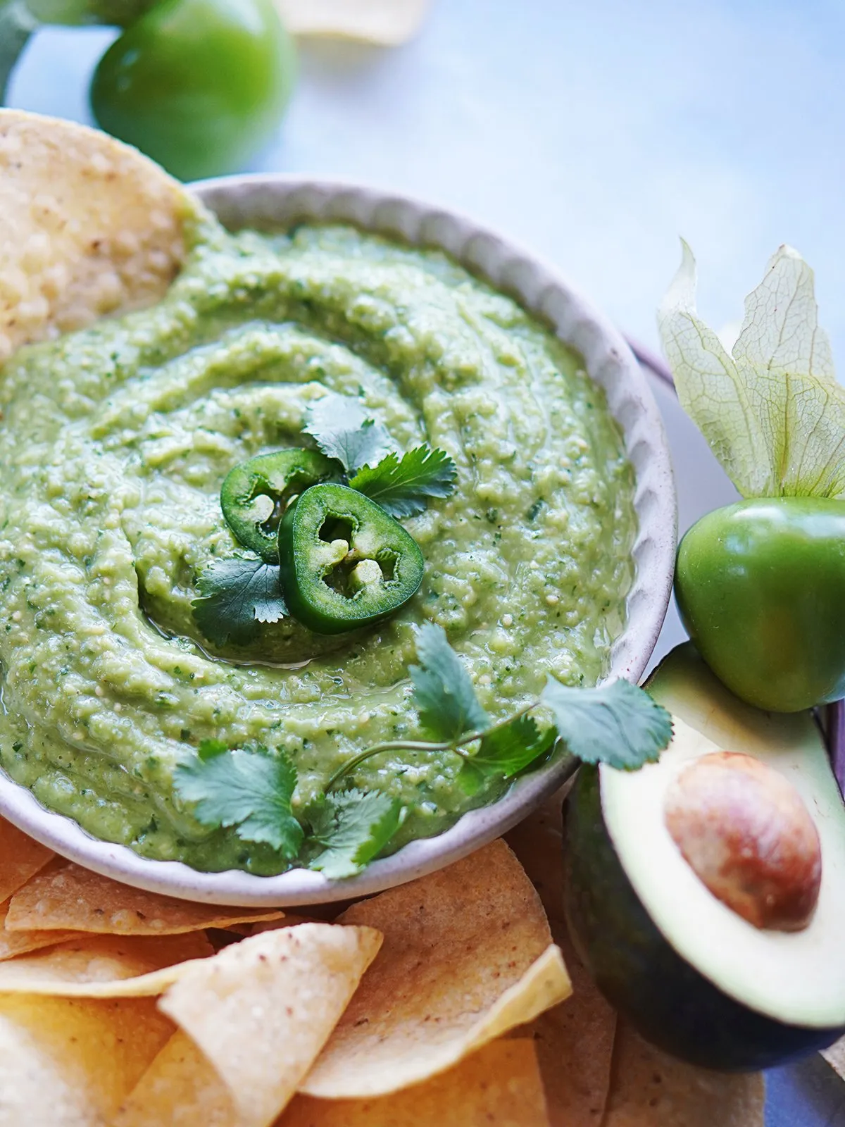 avocado sauce salsa de aguacate