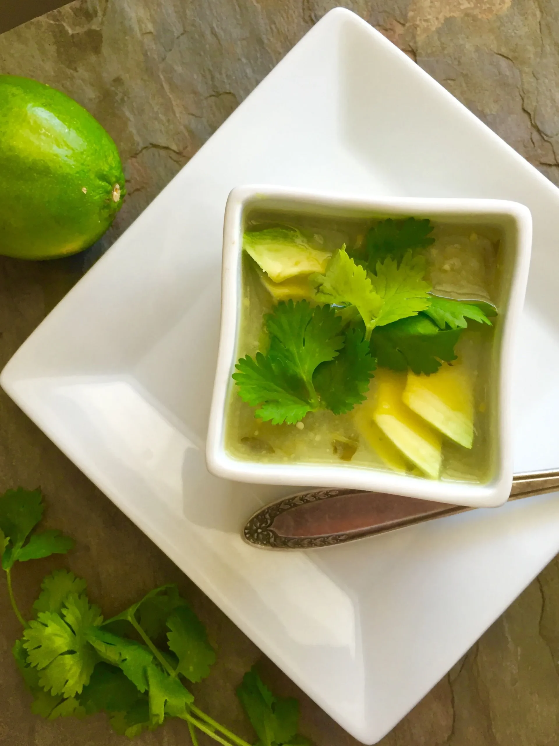 california avocado tomatillo soup