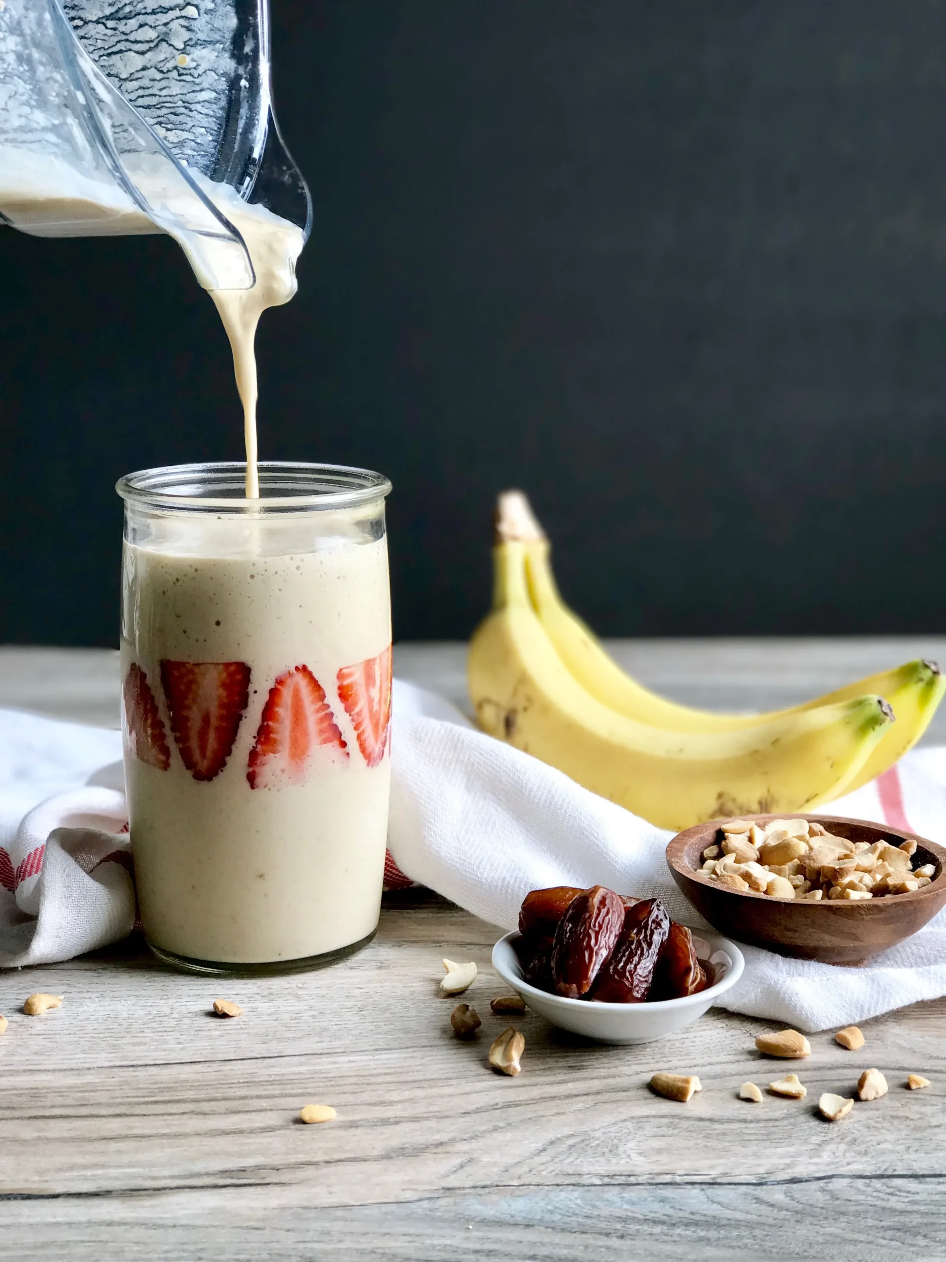 cashew cardamom date smoothie