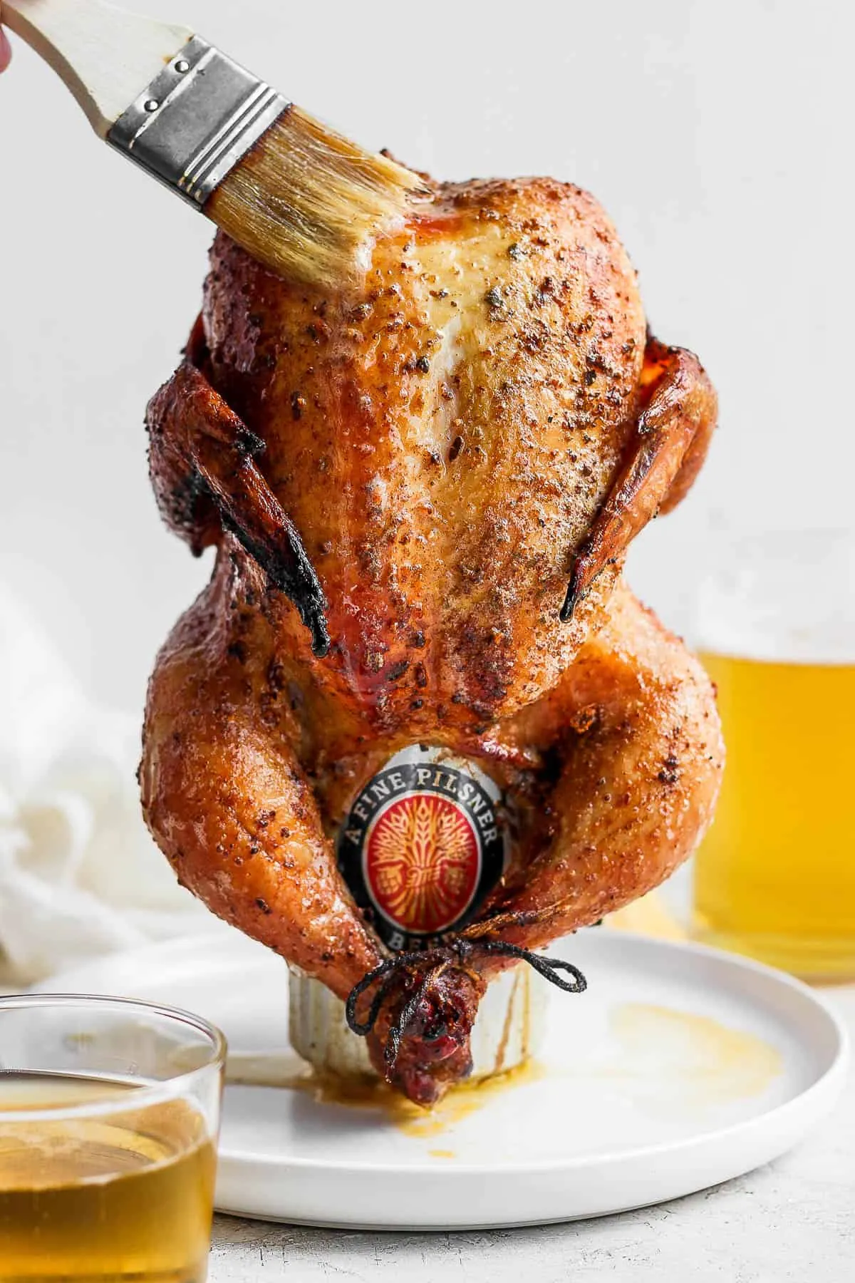 chicken smoked beer can