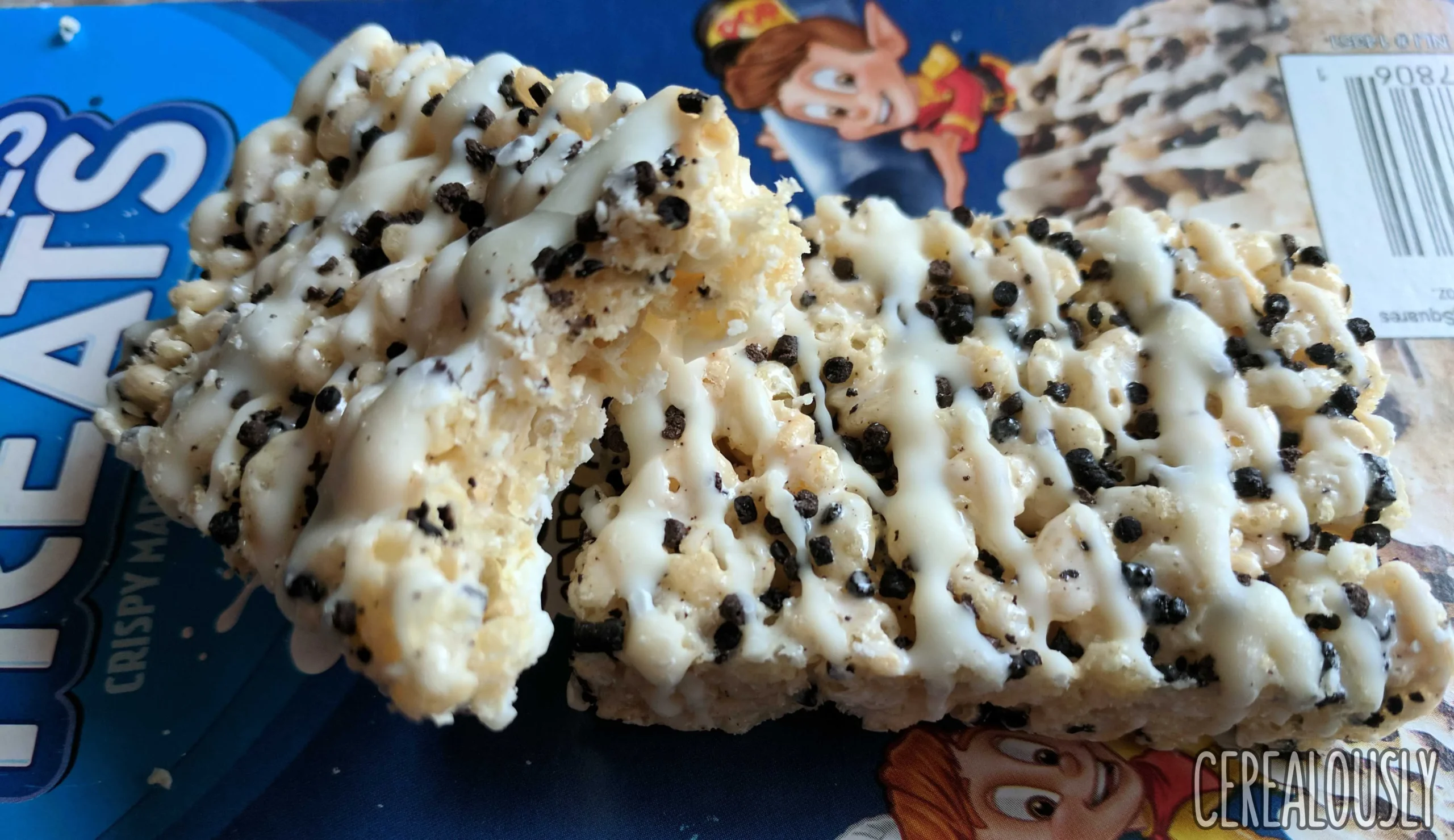 cookies and cream rice crispy treats