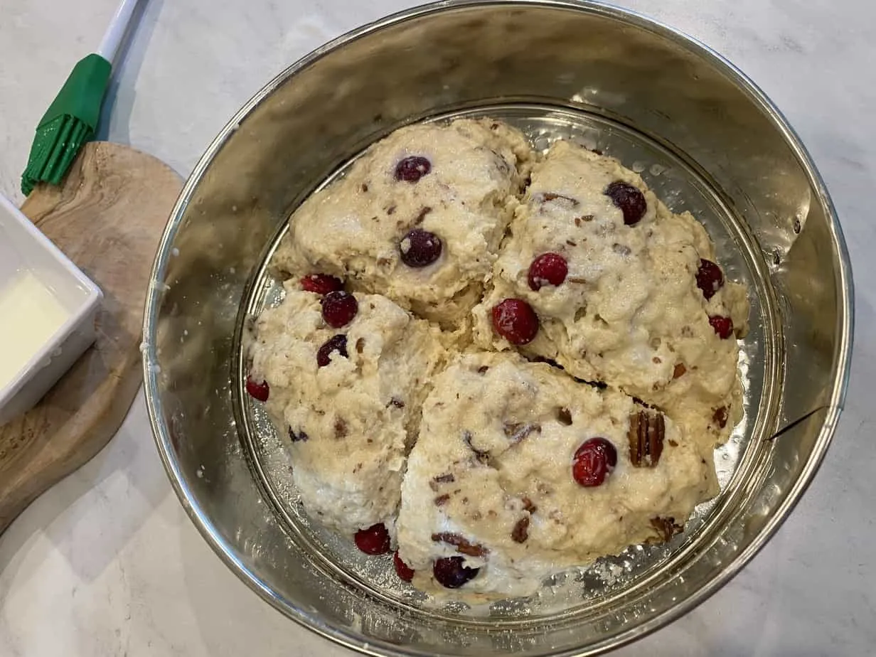 cranberry walnut irish soda bread