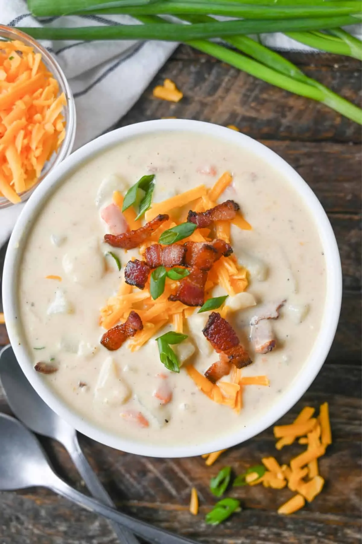 easy loaded potato soup