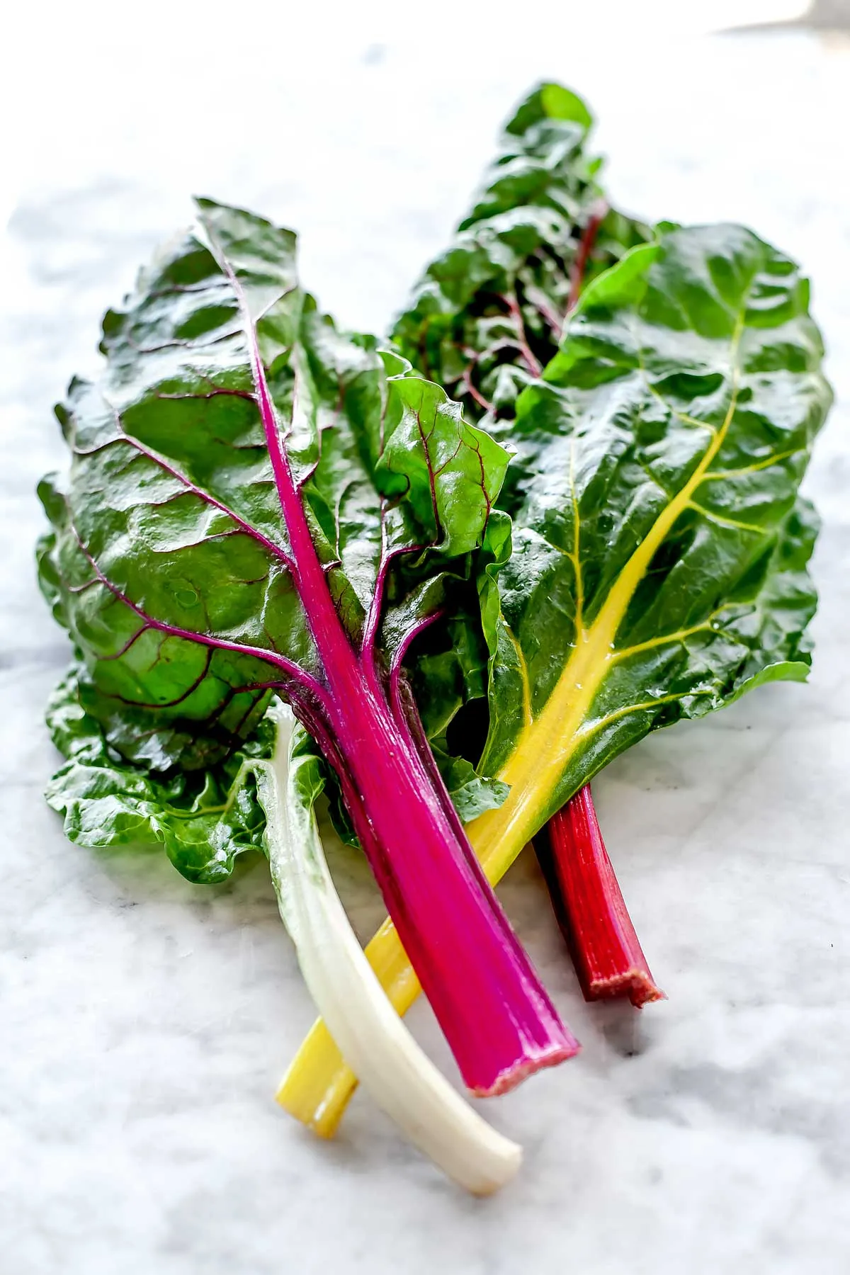 garlicky swiss chard and chickpeas