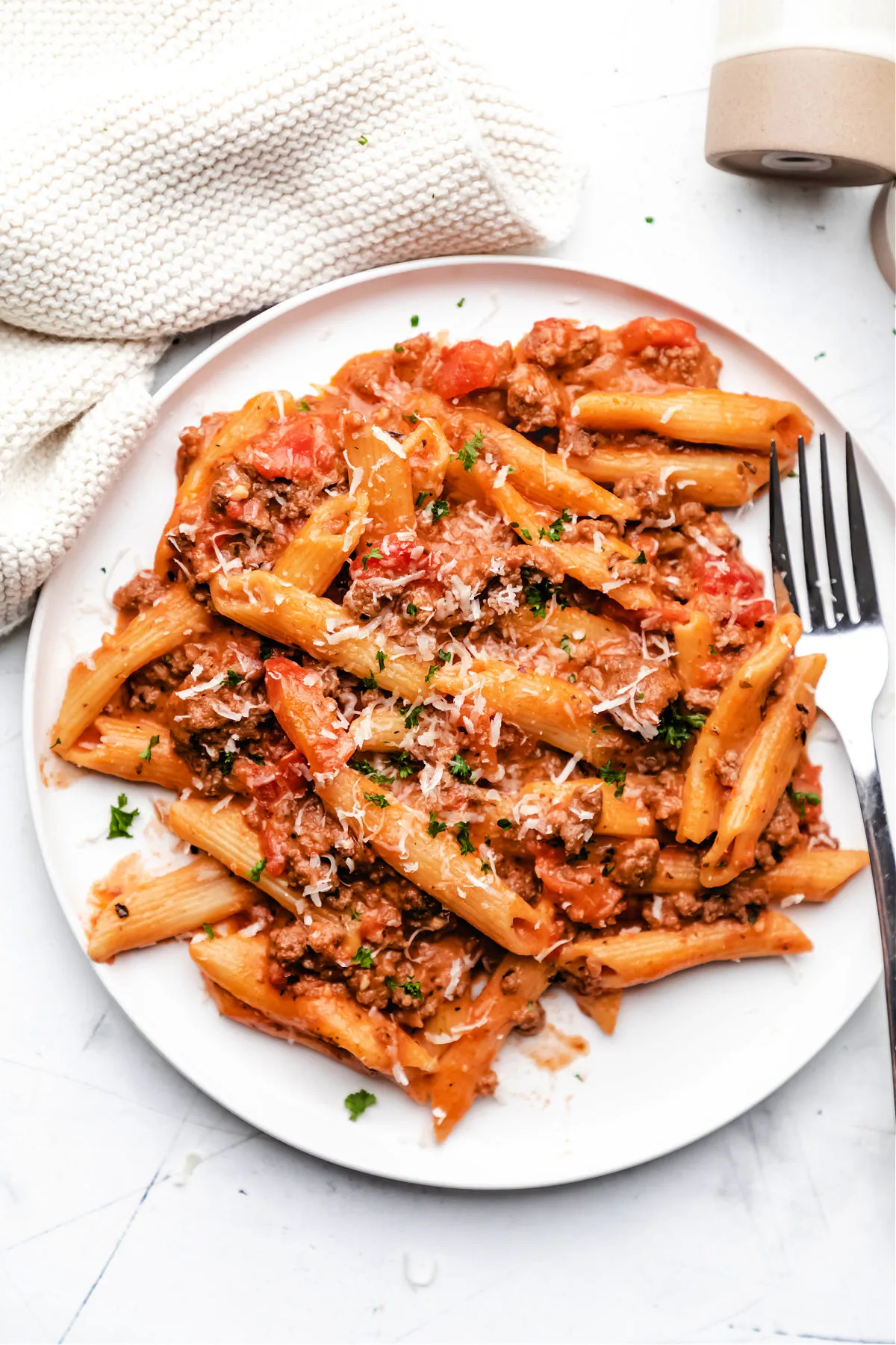 instant pot ground beef pasta