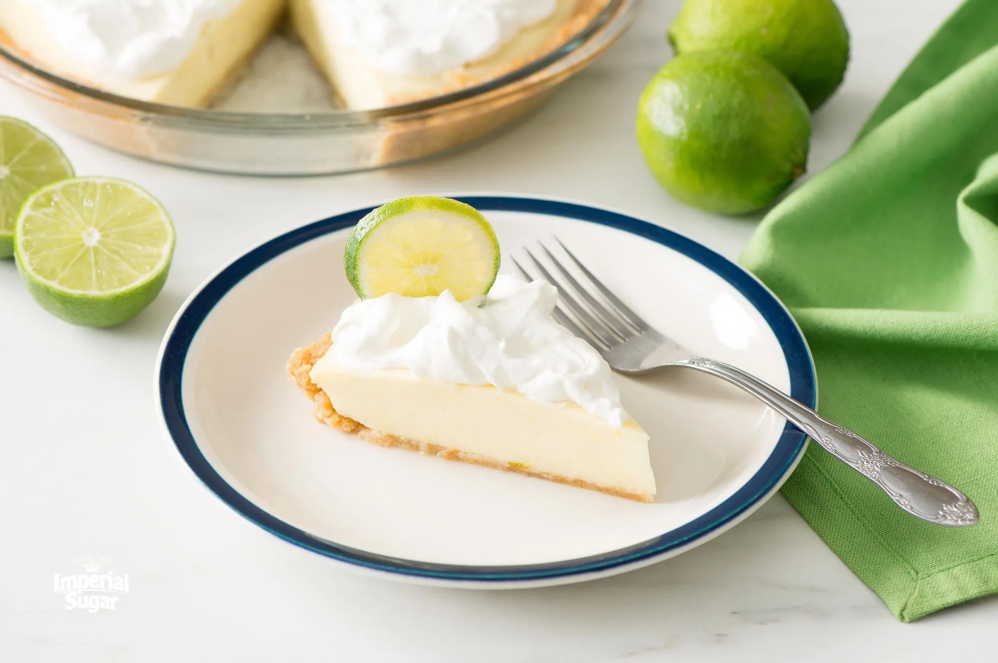 lime and sour cream pie