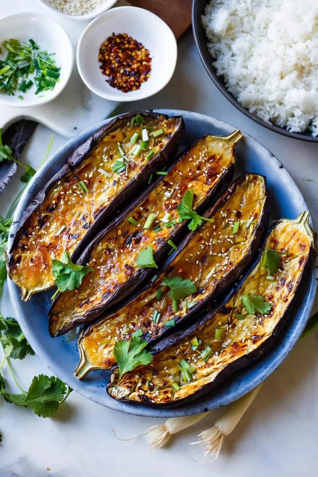 nasu dengaku miso broiled eggplant