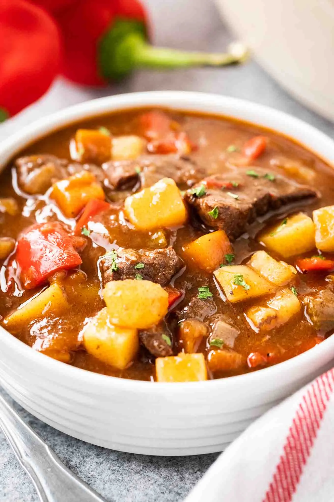 old world beef goulash