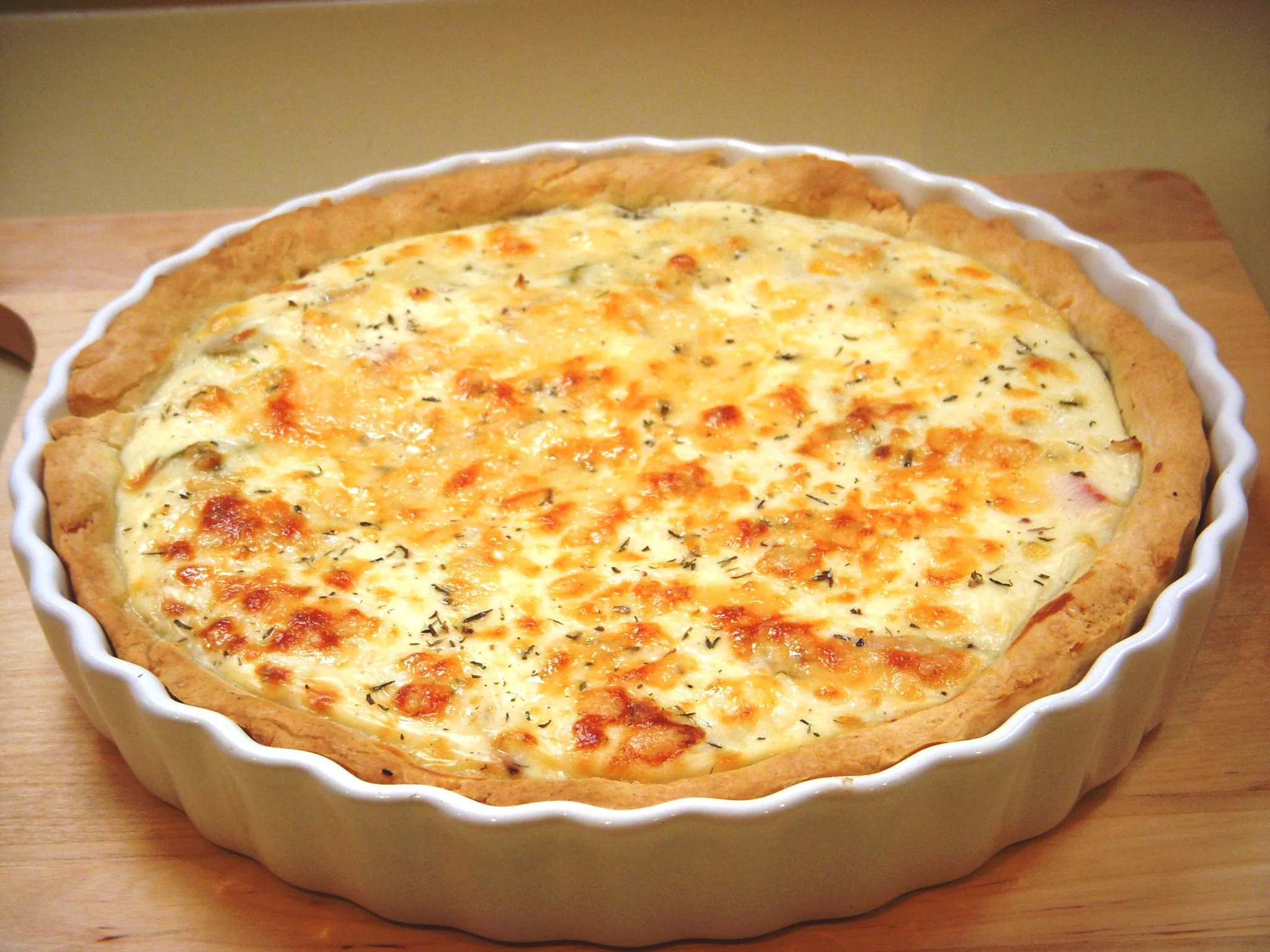 quiche de ricota fit et low carb