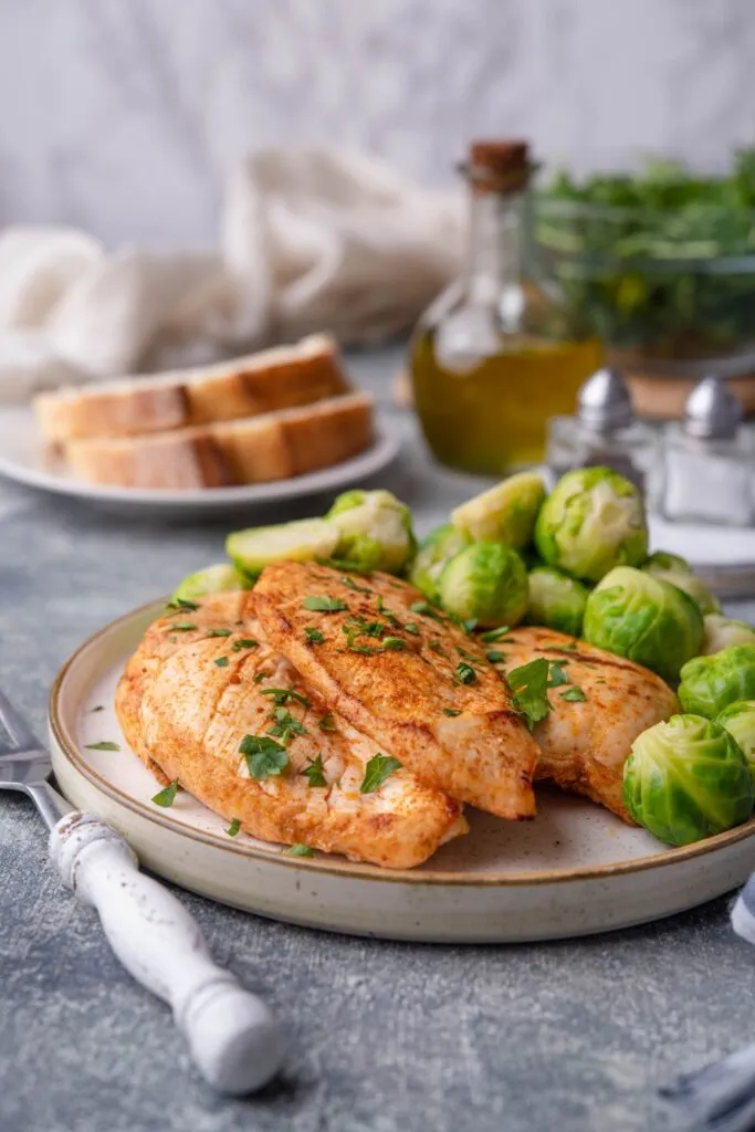 sauteed chicken breasts with apricots bourbon and pecans
