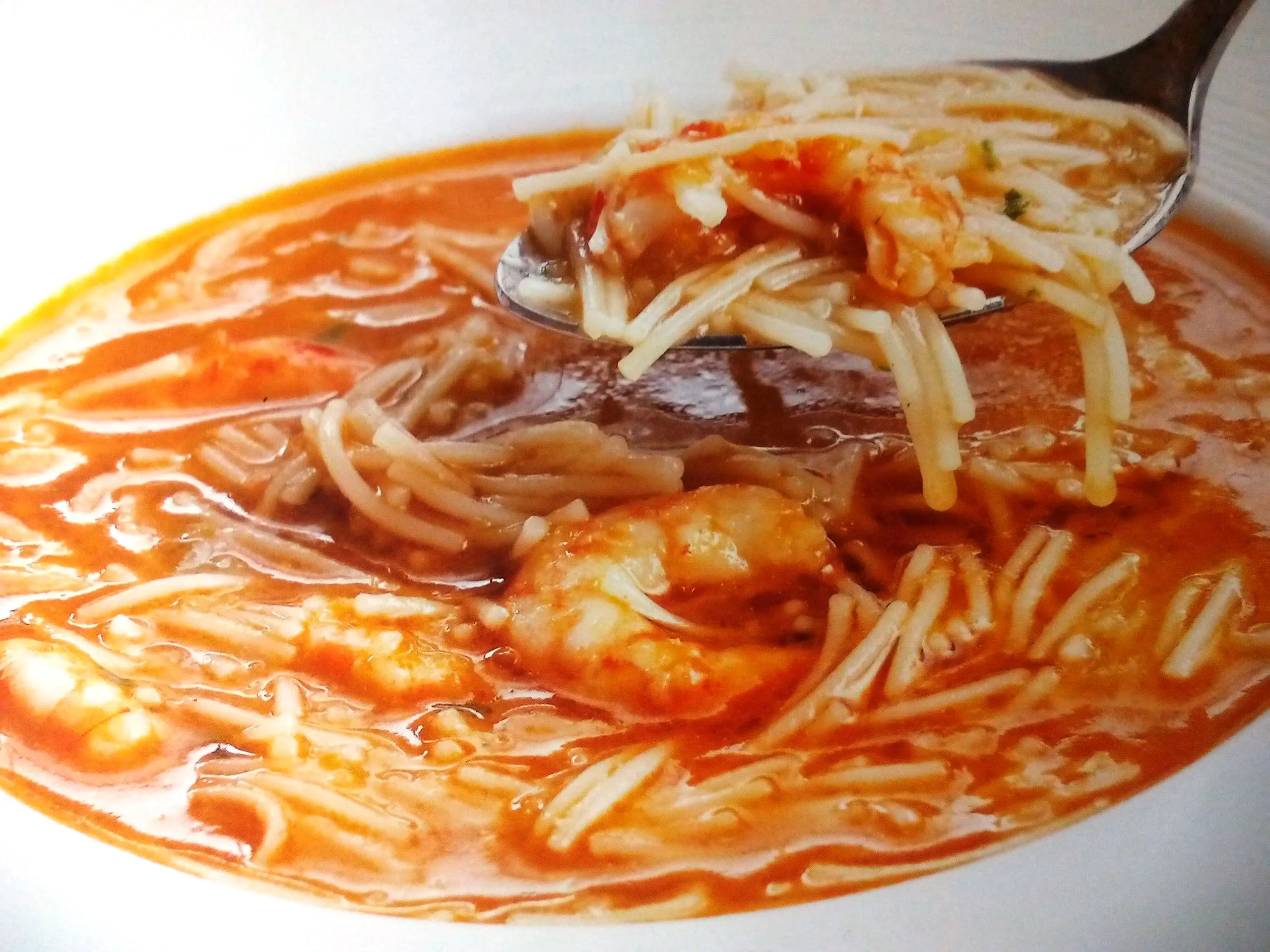 sopa de gamba a la catalana