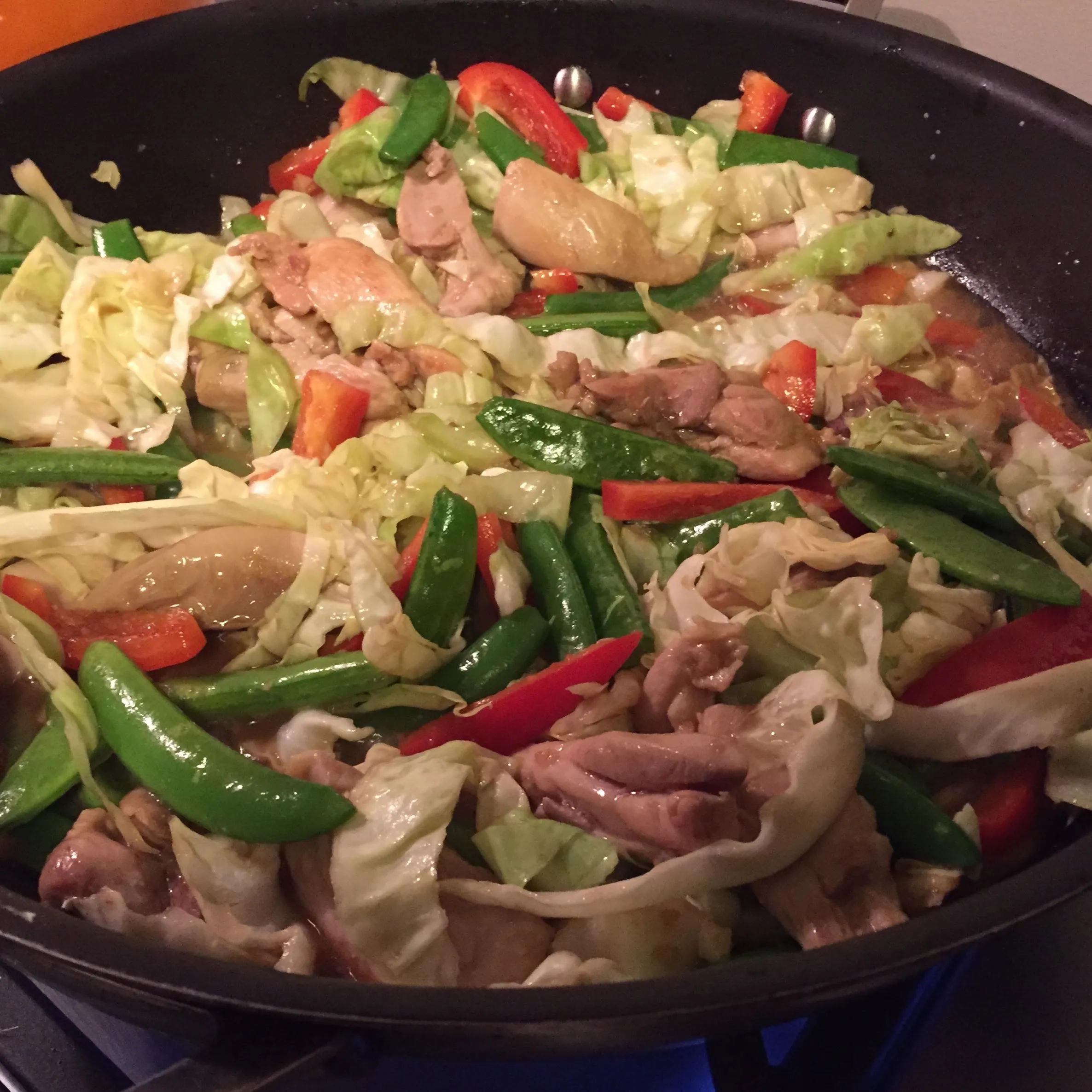 super fast chicken stir fry